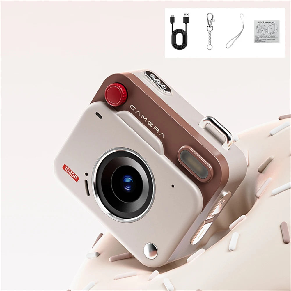 Mini camara de bolsillo retro